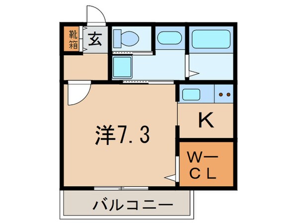 セジュール芦屋川の物件間取画像